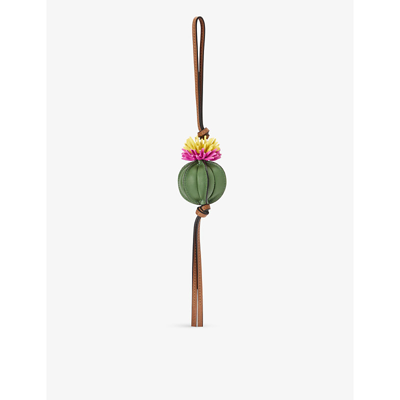 Loewe Paula's Ibiza -cactus Charm In Green/multicolor