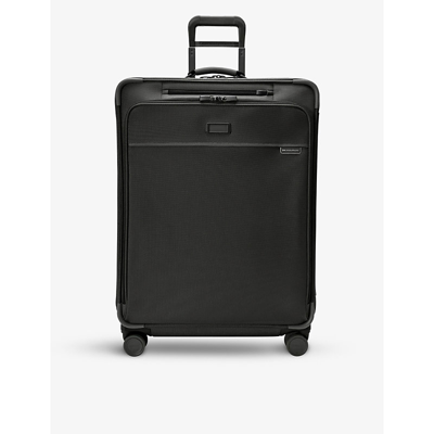 Briggs & Riley Baseline Expandable Shell Suitcase 73.7cm In Black
