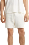 Elwood Core French Terry Sweat Shorts In White