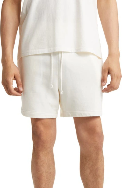 Elwood Core French Terry Sweat Shorts In White