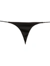 Fleur Du Mal Rose Luxe V String