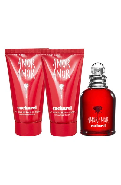 Cacharel Amor Amor Eau De Toilette 3-piece Gift Set In No Color