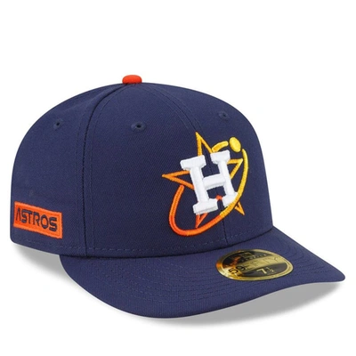 New Era Navy Houston Astros 2022 City Connect Low Profile 59fifty Fitted Hat