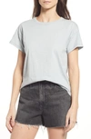 Madewell Whisper Cotton Crewneck T-shirt In Glassware Blue