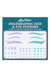 LIME CRIME 47-PIECE HOLOGRAPHIC FACE & EYE STICKER SET