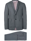 THOM BROWNE CLASSIC PLAIN WEAVE SUIT IN SUPER 120S WOOL,MSC001A0088911623795