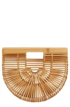 Cult Gaia Small Ark Tote Bag In Natural