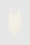 Anine Bing Jace One Piece In Cream In Cream