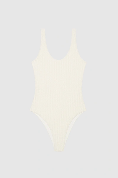 Anine Bing Jace One Piece In Cream