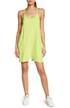 Free People Fp Movement Hot Shot Romper In Limelight