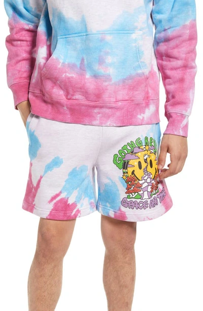 Market Smiley Beyond Space And Time Regular-fit Cotton-jersey Shorts In Lilac