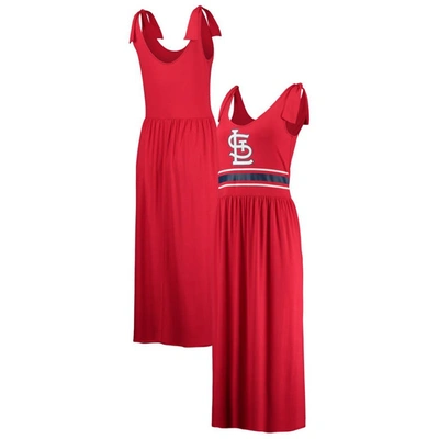 G-III 4HER BY CARL BANKS G-III 4HER BY CARL BANKS RED ST. LOUIS CARDINALS GAME OVER MAXI DRESS