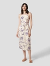 Equipment Carris Print Strappy Midi Dress In Sun Kiss Parachute Purple