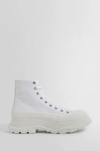 Alexander Mcqueen Boots In White
