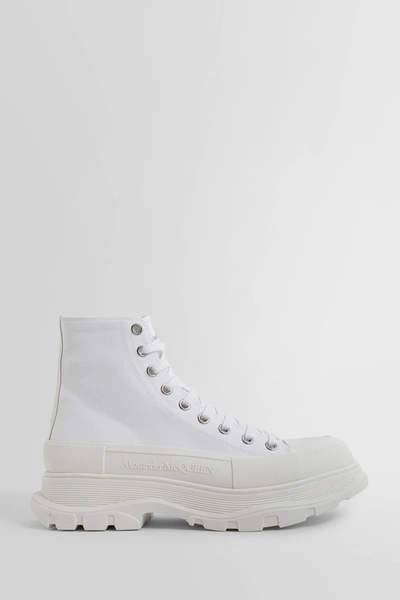 Alexander Mcqueen White Canvas Canvas Sack Sneakers