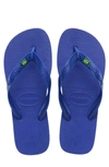 Havaianas Brazil Flip Flop In Marine Blue