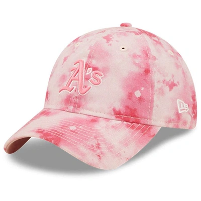 New Era Women's  Pink Oakland Athletics 2022 Mother's Day 9twenty Adjustable Hat