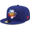 NEW ERA NEW ERA ROYAL AMARILLO SOD POODLES AUTHENTIC COLLECTION 59FIFTY FITTED HAT