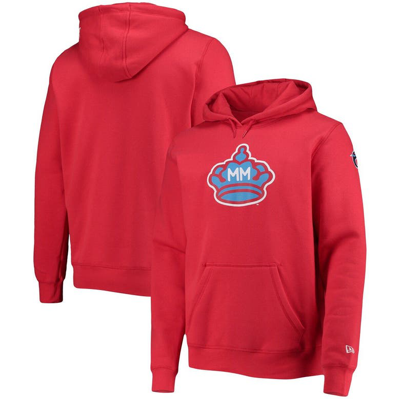 New Era Red Miami Marlins City Connect Pullover Hoodie