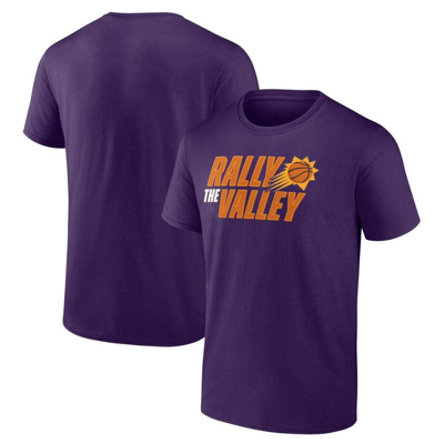 Fanatics Branded Purple Phoenix Suns Hometown Collection Rally The Valley T-shirt