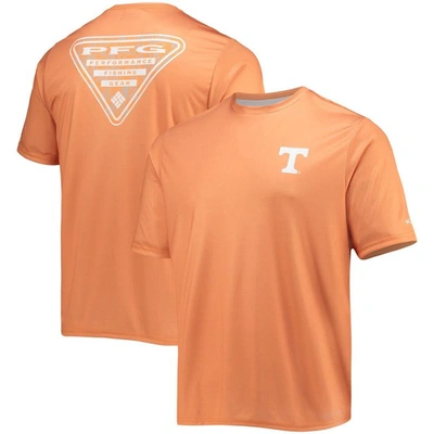 Columbia Men's  Tennessee Orange Tennessee Volunteers Terminal Tackle Omni-shade T-shirt