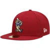 New Era Red Frisco Roughriders Authentic Collection Team Alternate 59fifty Fitted Hat In Red