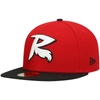 New Era Red Richmond Flying Squirrels Authentic Collection Team Alternate 59fifty Fitted Hat In Red