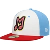 NEW ERA NEW ERA WHITE MEMPHIS REDBIRDS AUTHENTIC COLLECTION TEAM ALTERNATE 59FIFTY FITTED HAT