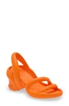Camper Kobarah Slingback Sandal In Medium Orange