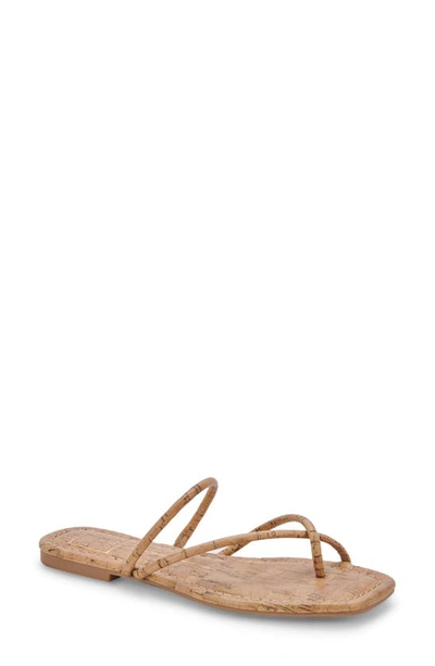 Dolce Vita Leanna Slide Sandal In Brown