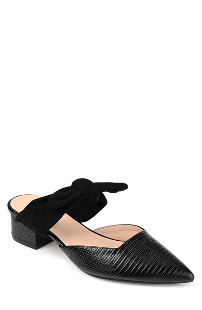 Journee Collection Melora Mule In Black