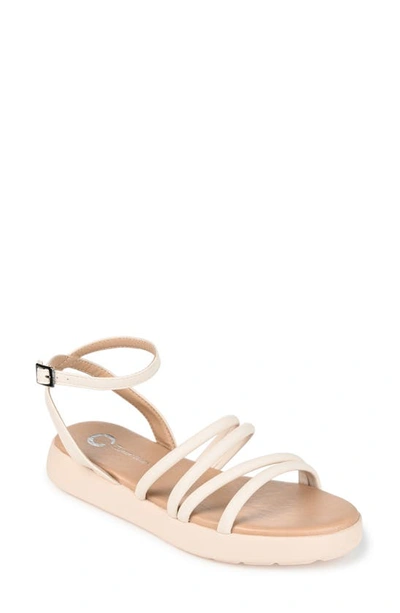 Journee Collection Tru Comfort Flatform Sandal In Lilac