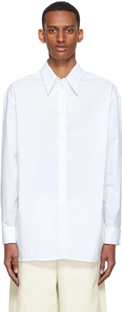 Mm6 Maison Margiela Ssense Exclusive White Shirt