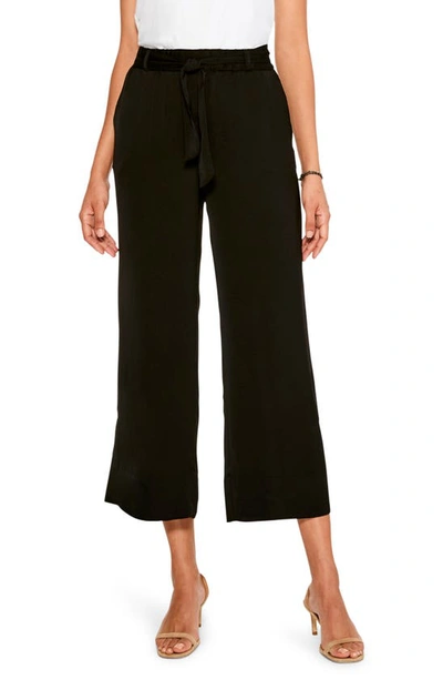 Nic + Zoe Wide Leg Crop Pants In Black