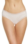 Natori Bliss Cotton Girl Briefs In Pink Pearl
