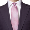 Eton Silk Floral Classic Tie In Pink/red