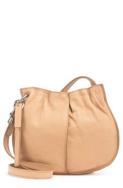 Lucky Brand Onia Small Leather Crossbody Bag In Lt Dusty Sand