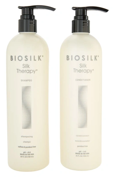 Biosilk Silk Therapy Shampoo & Conditioner Set