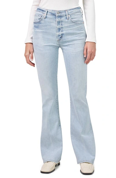 Citizens Of Humanity Lilah High Waist Bootcut Jeans In Blue