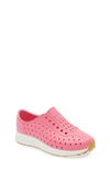 Native Shoes Kids' Robbie Sugarlite Slip-on Shoe In Hollywood Pink/ Shell White