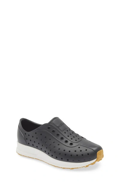 Native Shoes Robbie Sugarlite Slip-on Shoe In Jiffy Black/ Shell White