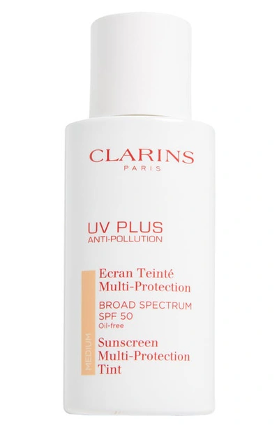 Clarins Uv Plus Anti-pollution Broad Spectrum Spf 50 Tinted Sunscreen Multi-protection In Medium