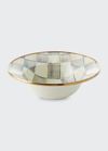 Mackenzie-childs Sterling Check Breakfast Bowl