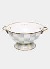 Mackenzie-childs Sterling Check Large Colander