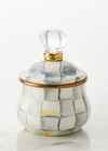 Mackenzie-childs Mackenzie Childs Sterling Check Lidded Sugar Bowl