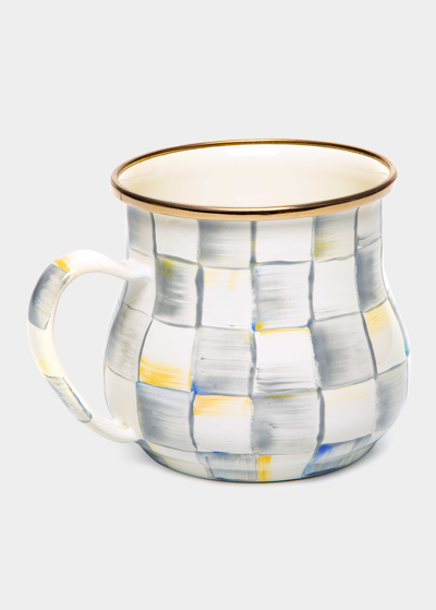 MACKENZIE-CHILDS STERLING CHECK MUG