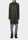 RAINS LONG SNAP-FRONT JACKET