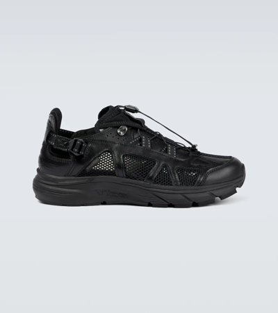 Salomon Techsonic Leather Advanced 低帮运动鞋 In Black