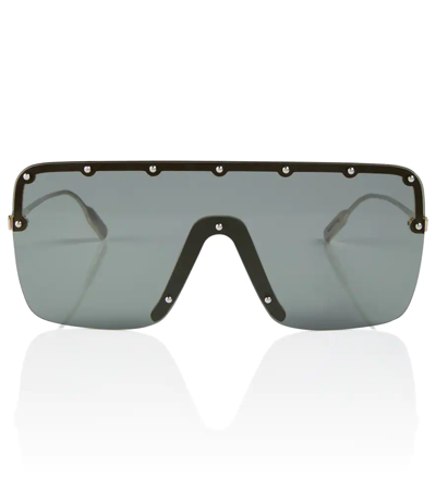 Gucci Square Aviator Sunglasses In 0