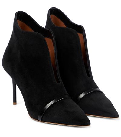 Malone Souliers Cora Suede Ankle Boots In Black